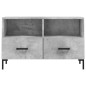 vidaXL Mueble para TV madera contrachapada gris hormigón 80x36x50 cm vidaXL Mueble para TV madera contrachapada gris hormigón 80x36x50 cm