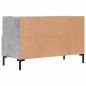 vidaXL Mueble para TV madera contrachapada gris hormigón 80x36x50 cm vidaXL Mueble para TV madera contrachapada gris hormigón 80x36x50 cm