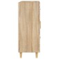 vidaXL Aparador de madera de ingeniería roble Sonoma 69,5x34x90 cm vidaXL Aparador de madera de ingeniería roble Sonoma 69,5x34x90 cm