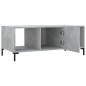 vidaXL Mesa de centro madera contrachapada gris hormigón 102x50x40 cm vidaXL Mesa de centro madera contrachapada gris hormigón 102x50x40 cm