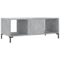 vidaXL Mesa de centro madera contrachapada gris hormigón 102x50x40 cm vidaXL Mesa de centro madera contrachapada gris hormigón 102x50x40 cm