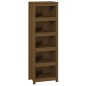 vidaXL Estantería madera maciza de pino marrón miel 50x35x154 cm vidaXL Estantería madera maciza de pino marrón miel 50x35x154 cm