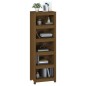 vidaXL Estantería madera maciza de pino marrón miel 50x35x154 cm vidaXL Estantería madera maciza de pino marrón miel 50x35x154 cm