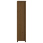 vidaXL Estantería madera maciza de pino marrón miel 50x35x154 cm vidaXL Estantería madera maciza de pino marrón miel 50x35x154 cm