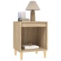 vidaXL Mesita de noche roble Sonoma 40x35x50 cm vidaXL Mesita de noche roble Sonoma 40x35x50 cm