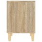 vidaXL Mesita de noche roble Sonoma 40x35x50 cm vidaXL Mesita de noche roble Sonoma 40x35x50 cm