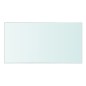 vidaXL Panel de estante vidrio claro 30x15 cm vidaXL Panel de estante vidrio claro 30x15 cm