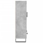 vidaXL Aparador alto madera de ingeniería gris hormigón 69,5x31x115 cm vidaXL Aparador alto madera de ingeniería gris hormigón 69,5x31x115 cm