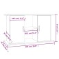 vidaXL Soporte para acuario madera de ingeniería negro 101x41x58 cm vidaXL Soporte para acuario madera de ingeniería negro 101x41x58 cm