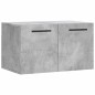 vidaXL Armario de pared madera ingeniería gris hormigón 60x36,5x35 cm vidaXL Armario de pared madera ingeniería gris hormigón 60x36,5x35 cm