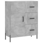 vidaXL Aparador de madera de ingeniería gris hormigón 69,5x34x90 cm vidaXL Aparador de madera de ingeniería gris hormigón 69,5x34x90 cm