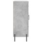 vidaXL Aparador de madera de ingeniería gris hormigón 69,5x34x90 cm vidaXL Aparador de madera de ingeniería gris hormigón 69,5x34x90 cm
