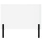 vidaXL Mesa de centro madera contrachapada blanco brillo 102x50x40 cm vidaXL Mesa de centro madera contrachapada blanco brillo 102x50x40 cm