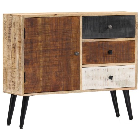 vidaXL Aparador de madera maciza de mango 88x30x73 cm
