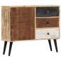 vidaXL Aparador de madera maciza de mango 88x30x73 cm vidaXL Aparador de madera maciza de mango 88x30x73 cm