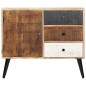vidaXL Aparador de madera maciza de mango 88x30x73 cm vidaXL Aparador de madera maciza de mango 88x30x73 cm