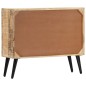 vidaXL Aparador de madera maciza de mango 88x30x73 cm vidaXL Aparador de madera maciza de mango 88x30x73 cm