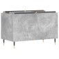 vidaXL Mueble discos madera contrachapada gris hormigón 74,5x38x48 cm vidaXL Mueble discos madera contrachapada gris hormigón 74,5x38x48 cm