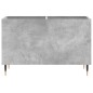 vidaXL Mueble discos madera contrachapada gris hormigón 74,5x38x48 cm vidaXL Mueble discos madera contrachapada gris hormigón 74,5x38x48 cm