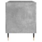 vidaXL Mueble discos madera contrachapada gris hormigón 74,5x38x48 cm vidaXL Mueble discos madera contrachapada gris hormigón 74,5x38x48 cm