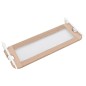 vidaXL Barandilla de seguridad cama de niño poliéster taupe 102x42 cm vidaXL Barandilla de seguridad cama de niño poliéster taupe 102x42 cm