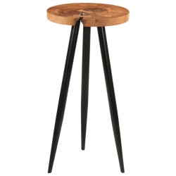 vidaXL Mesa alta de troncos madera maciza de acacia Ø53x105 cm 