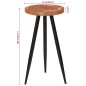 vidaXL Mesa alta de troncos madera maciza de acacia Ø53x105 cm vidaXL Mesa alta de troncos madera maciza de acacia Ø53x105 cm