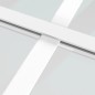 vidaXL Puerta interior vidrio EGS y aluminio blanco 93x201,5 cm vidaXL Puerta interior vidrio EGS y aluminio blanco 93x201,5 cm