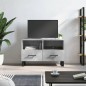 vidaXL Mueble para TV madera contrachapada gris hormigón 80x36x50 cm