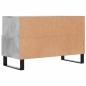 vidaXL Mueble para TV madera contrachapada gris hormigón 80x36x50 cm