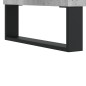 vidaXL Mueble para TV madera contrachapada gris hormigón 80x36x50 cm