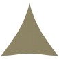 vidaXL Toldo de vela triangular tela Oxford beige 4x5x5 m vidaXL Toldo de vela triangular tela Oxford beige 4x5x5 m