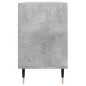 vidaXL Mueble de TV madera de ingeniería gris hormigón 103,5x30x50 cm