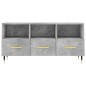vidaXL Mueble de TV madera de ingeniería gris hormigón 102x36x50 cm vidaXL Mueble de TV madera de ingeniería gris hormigón 102x36x50 cm