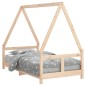 vidaXL Estructura de cama para niños madera maciza de pino 80x160 cm vidaXL Estructura de cama para niños madera maciza de pino 80x160 cm