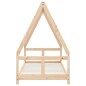 vidaXL Estructura de cama para niños madera maciza de pino 80x160 cm vidaXL Estructura de cama para niños madera maciza de pino 80x160 cm