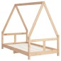 vidaXL Estructura de cama para niños madera maciza de pino 80x160 cm vidaXL Estructura de cama para niños madera maciza de pino 80x160 cm