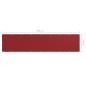 vidaXL Toldo para balcón tela oxford rojo 90x400 cm