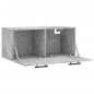 vidaXL Armario de pared madera ingeniería gris hormigón 80x36,5x35 cm vidaXL Armario de pared madera ingeniería gris hormigón 80x36,5x35 cm