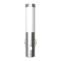 vidaXL Aplique de exterior con detector de movimiento acero inoxidable vidaXL Aplique de exterior con detector de movimiento acero inoxidable