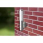 vidaXL Aplique de exterior con detector de movimiento acero inoxidable vidaXL Aplique de exterior con detector de movimiento acero inoxidable