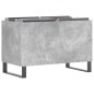 vidaXL Mueble discos madera contrachapada gris hormigón 74,5x38x48 cm vidaXL Mueble discos madera contrachapada gris hormigón 74,5x38x48 cm