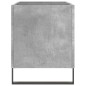 vidaXL Mueble discos madera contrachapada gris hormigón 74,5x38x48 cm vidaXL Mueble discos madera contrachapada gris hormigón 74,5x38x48 cm