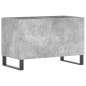 vidaXL Mueble discos madera contrachapada gris hormigón 74,5x38x48 cm vidaXL Mueble discos madera contrachapada gris hormigón 74,5x38x48 cm