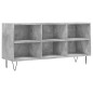 vidaXL Mueble de TV madera de ingeniería gris hormigón 103,5x30x50 cm vidaXL Mueble de TV madera de ingeniería gris hormigón 103,5x30x50 cm