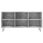 vidaXL Mueble de TV madera de ingeniería gris hormigón 103,5x30x50 cm vidaXL Mueble de TV madera de ingeniería gris hormigón 103,5x30x50 cm