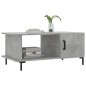 vidaXL Mesa de centro madera contrachapada gris hormigón 90x50x40 cm vidaXL Mesa de centro madera contrachapada gris hormigón 90x50x40 cm