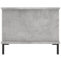 vidaXL Mesa de centro madera contrachapada gris hormigón 90x50x40 cm vidaXL Mesa de centro madera contrachapada gris hormigón 90x50x40 cm