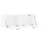 vidaXL Armario de pared madera ingeniería blanco brillo 100x36,5x35 cm vidaXL Armario de pared madera ingeniería blanco brillo 100x36,5x35 cm