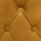 vidaXL Taburetes de cocina 2 unidades terciopelo amarillo vidaXL Taburetes de cocina 2 unidades terciopelo amarillo